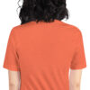 back of Center Stage orange shirt