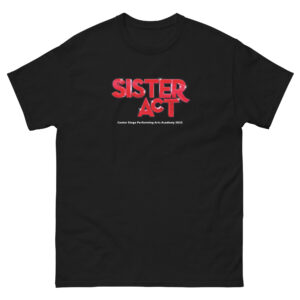 sister act shirt in black